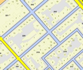 Ο.Τ. & Περιγράμματα Κτηρίων (λεπτομέρεια)