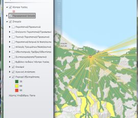 Χρονικές Αποστάσεις Κέντρων Υγείας - Οικισμών