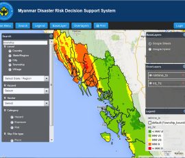 Μιανμάρ: Χωρικό Σύστημα Yποστήριξης Aποφάσεων για την αντιμετώπιση καταστροφών Μιανμάρ: Χωρικό Σύστημα Yποστήριξης Aποφάσεων για την αντιμετώπιση καταστροφών